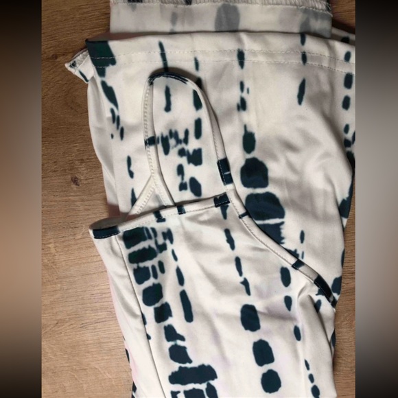 Boho Tie Dye Print V Neck Cami Tank Top Maxi Dress - Picture 4 of 5